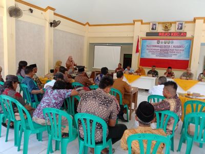 Desa Bulurejo Gelar Musyawarah Perencanaan Pembangunan Tahunan untuk Penyusunan Program Tahun Mendatang