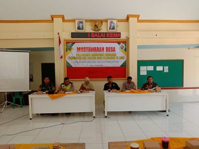 Desa Bulurejo Gelar Musdes Pembahasan Rancangan APBDes Perubahan Tahun Anggaran 2026