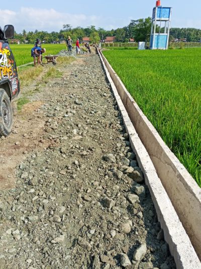  Pembangunan Saluran Irigasi di Dusun Gemilir RT 04 RW 03 Desa Bulurejo Kecamatan Ayah